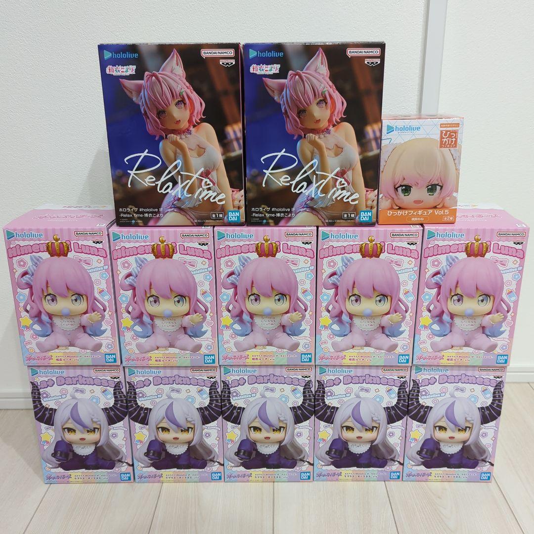 ホロライブ フィギュア 姫森ルーナ ラプラスダークネス 桃鈴ねね 博衣こより