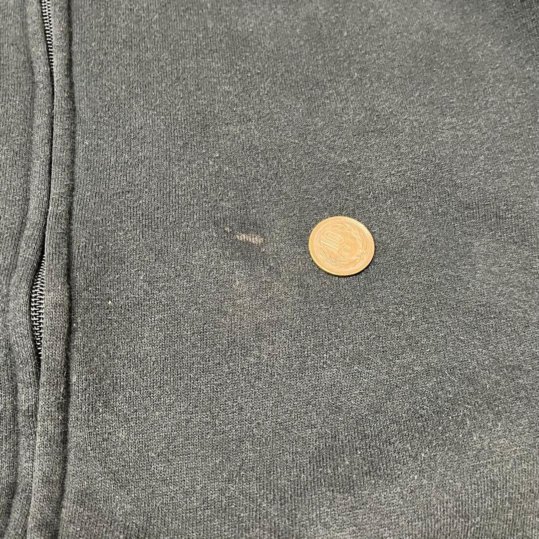 トップス 90s Russell Blank Zip Sweat Hoodie USA