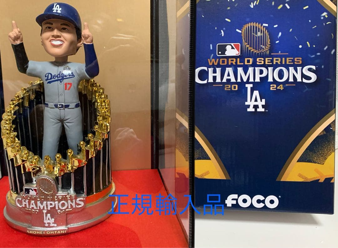 LA 大谷選手 ワールドシリーズチャンピオンフィギュア