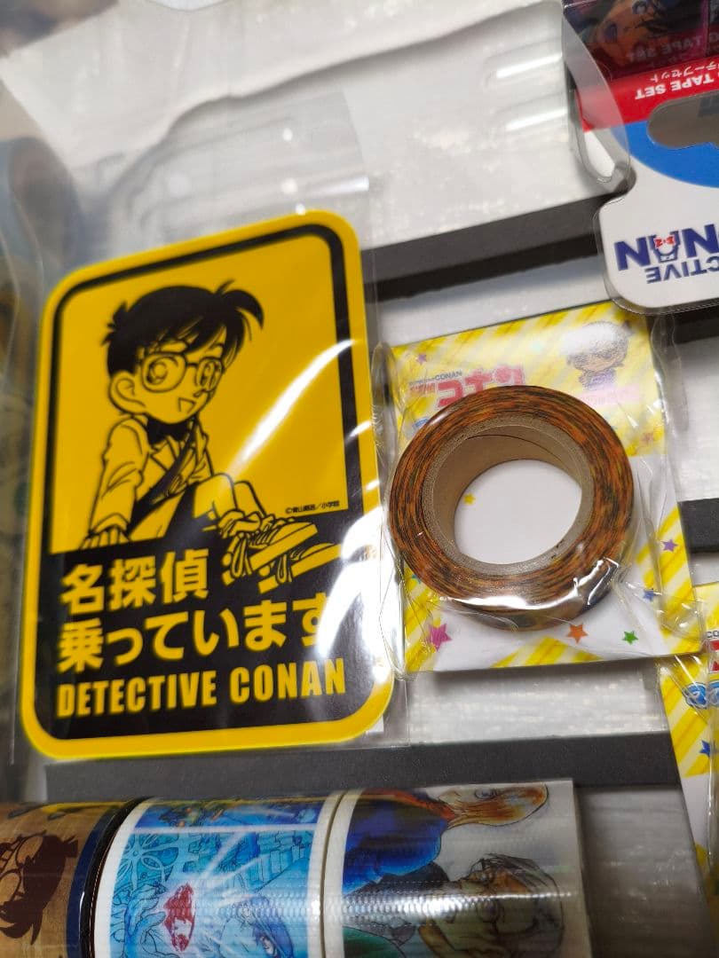 名探偵コナン　マスキングテープ　養生テープ　ステッカー　まとめ売り