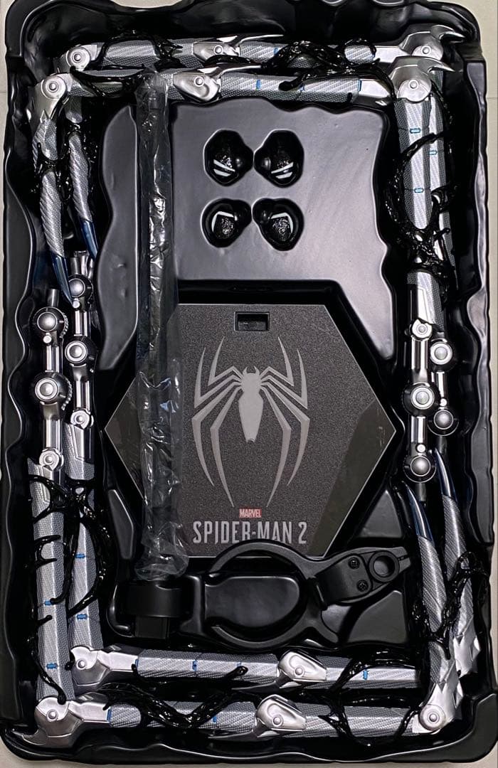 ホットトイズ スパイダーマン ピーターパーカー シンビオートスーツ marvel