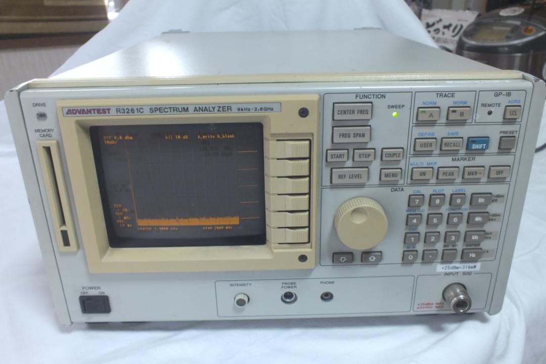 ADVANTEST R3261C スペクトラムアナライザー　ジャンク品