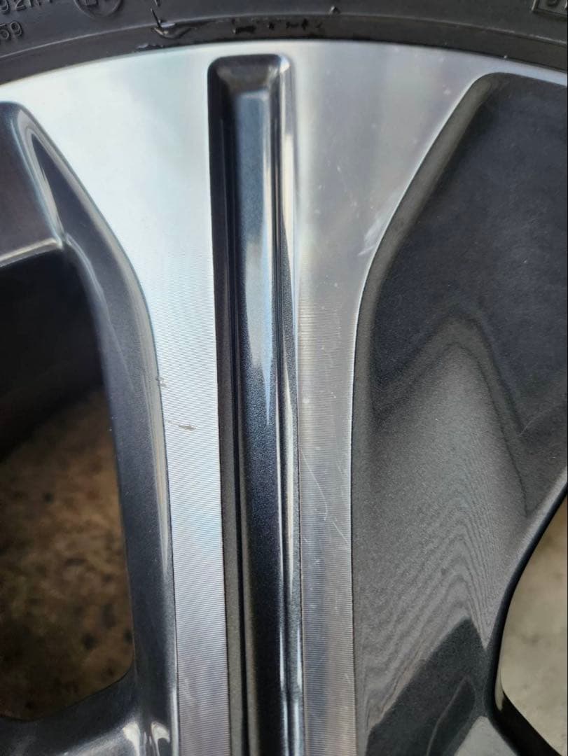 ★送料無料★美品日産純正ZE1リーフ 17インチアルミホイール＆タイヤ４本セット