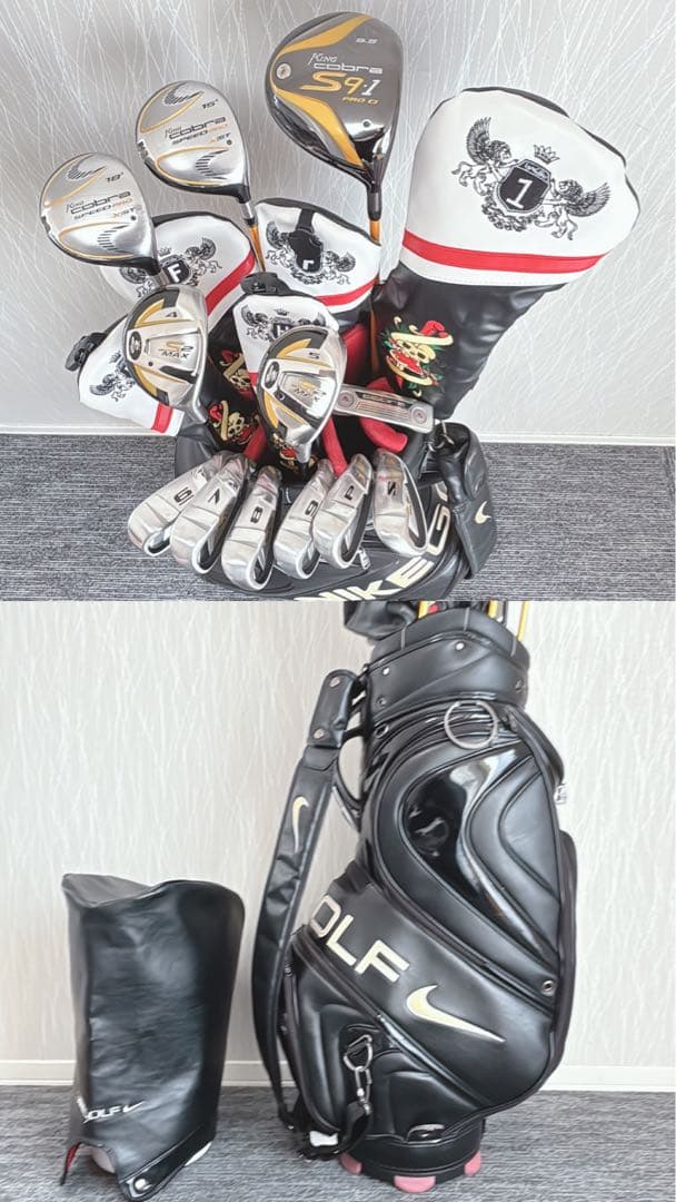 超豪華❗️cobra/コブラ 初心者 名器 メンズ ゴルフクラブセット