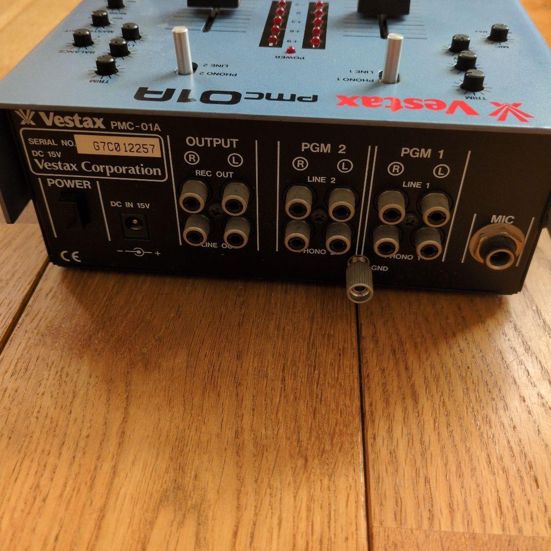 値下げしました！Vestax PMC-01A DJミキサー