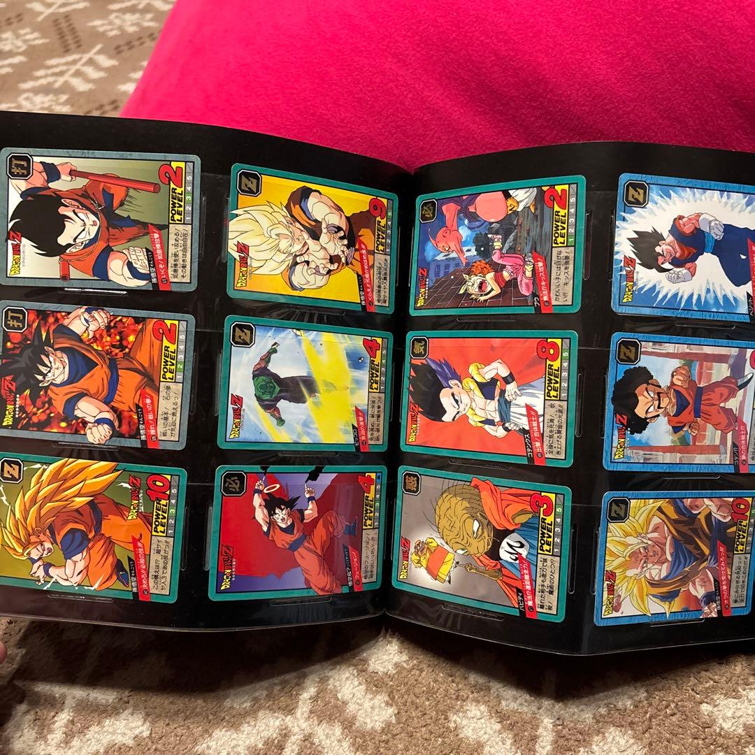 ドラゴンボールカードダス　ファイルとカードセット
