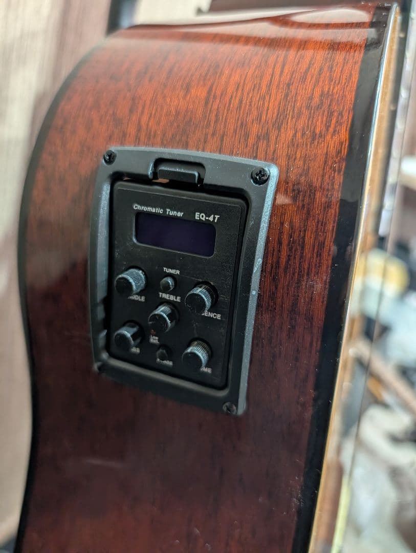 良音/Epiphone　AJ-10 改チューナー付エレアコ　ケース付