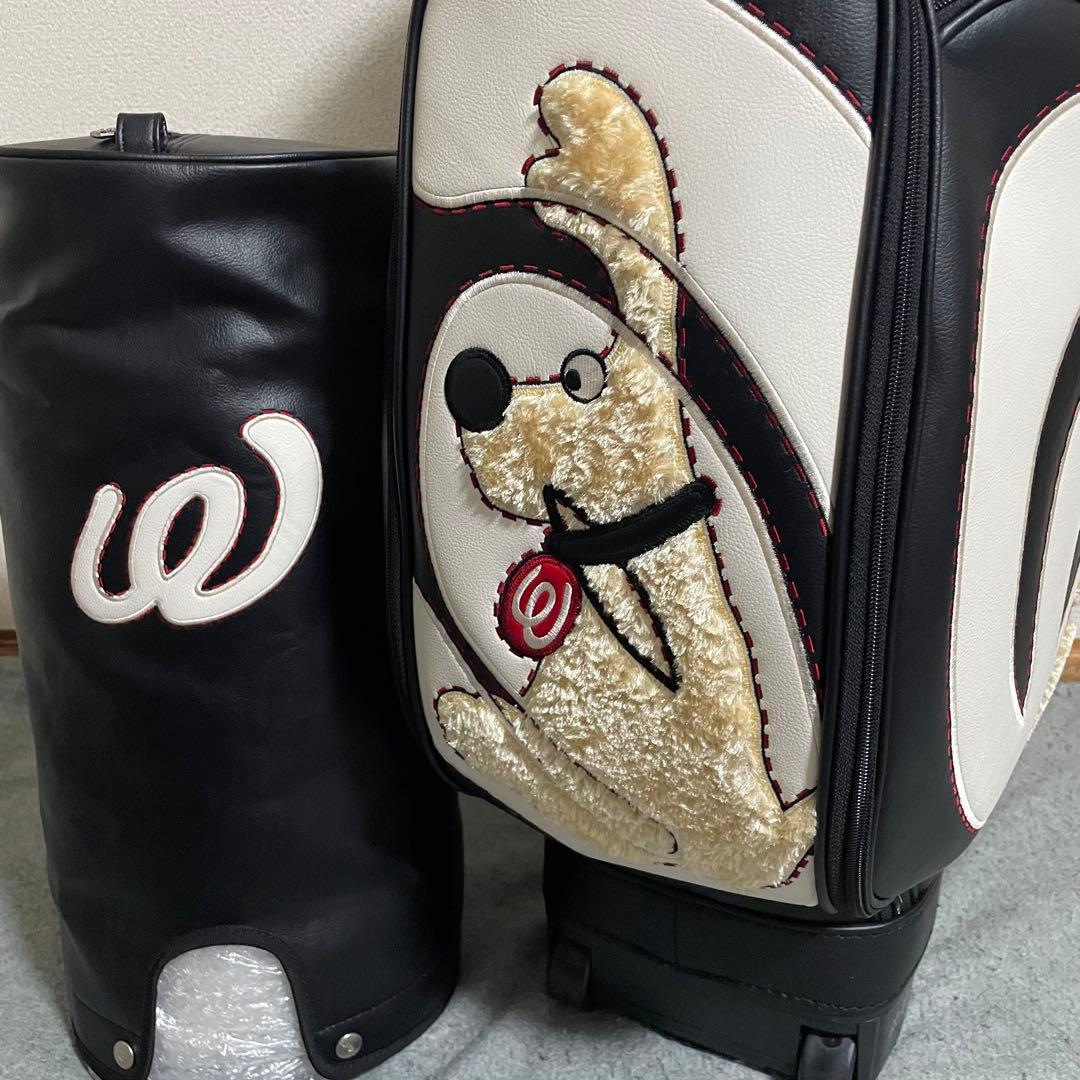 超美品 入手困難 ゴルフバッグ ウエサコ MUスポーツ 完売廃盤 希少 一番人気