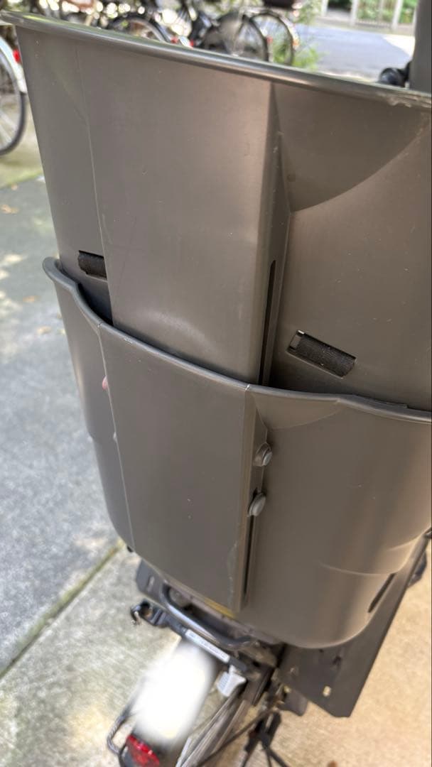 我孫子市　引き取り限定　ビッケ　bikke ３人乗り　電動自転車　不具合有り