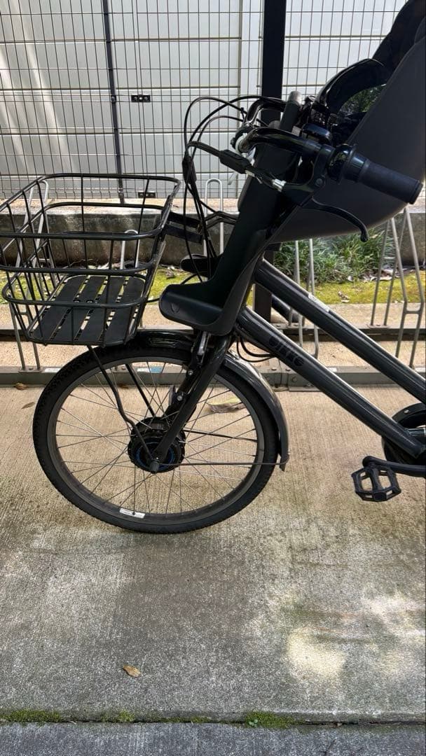 我孫子市　引き取り限定　ビッケ　bikke ３人乗り　電動自転車　不具合有り