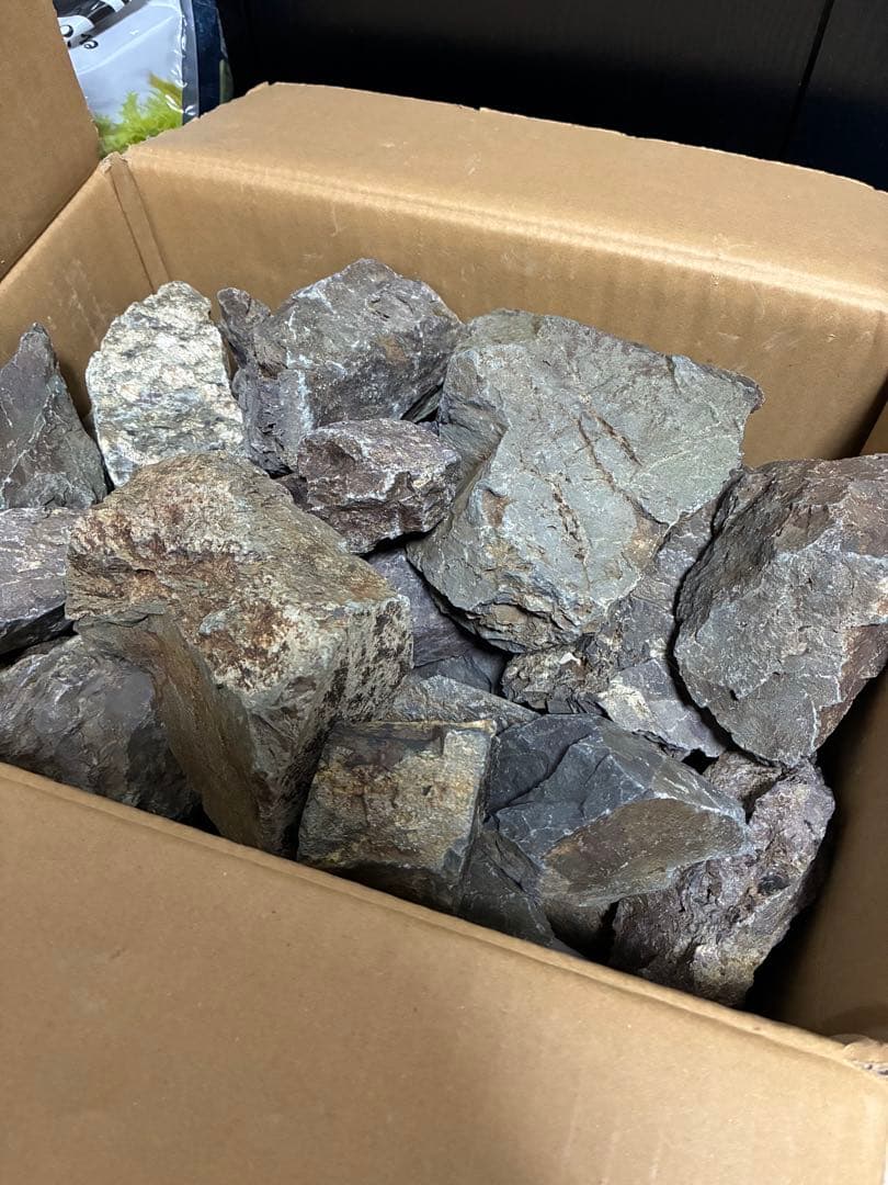 【引き取り限定】60cm水槽、水槽台+45cm水槽台+レイアウト素材　フルセット