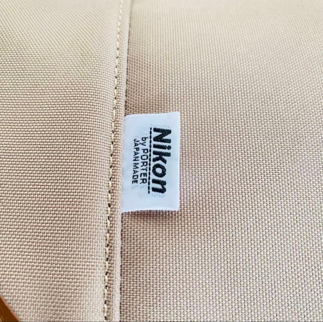【未使用】廃盤品　PORTER Nikon カメラバッグ 吉田カバン　男女兼用