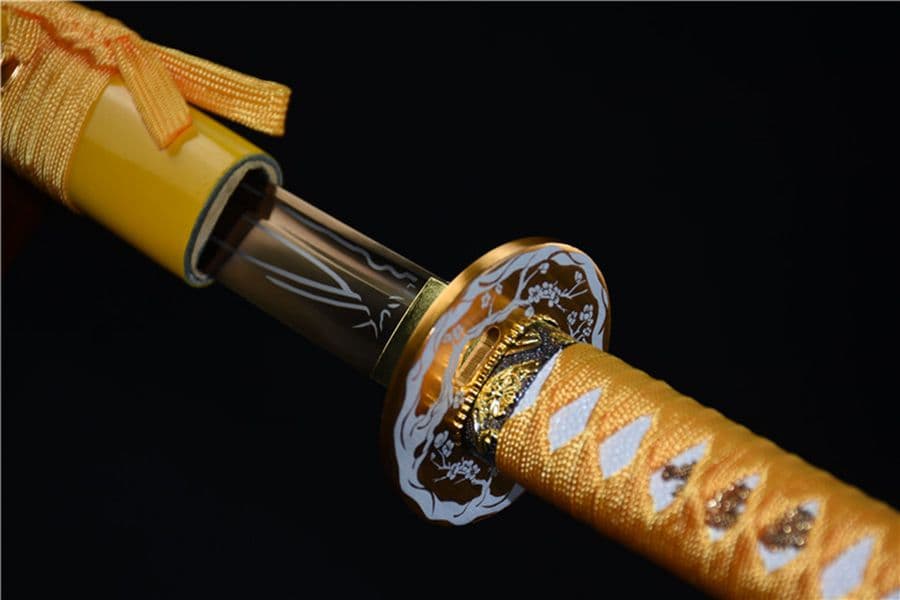 武具　刀装具　日本刀　模造刀   居合刀  刻み込み侍