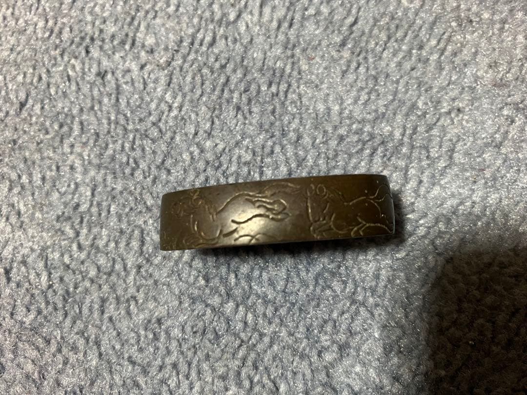 縁頭　剣片喰　時代物