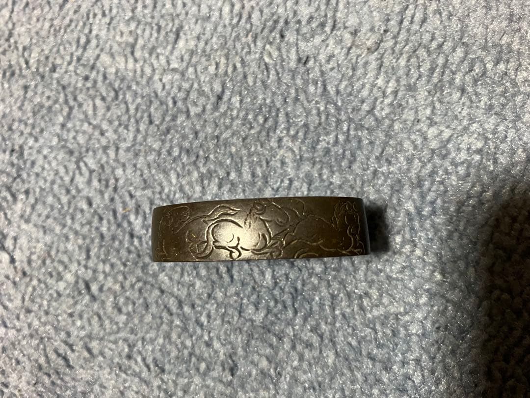 縁頭　剣片喰　時代物