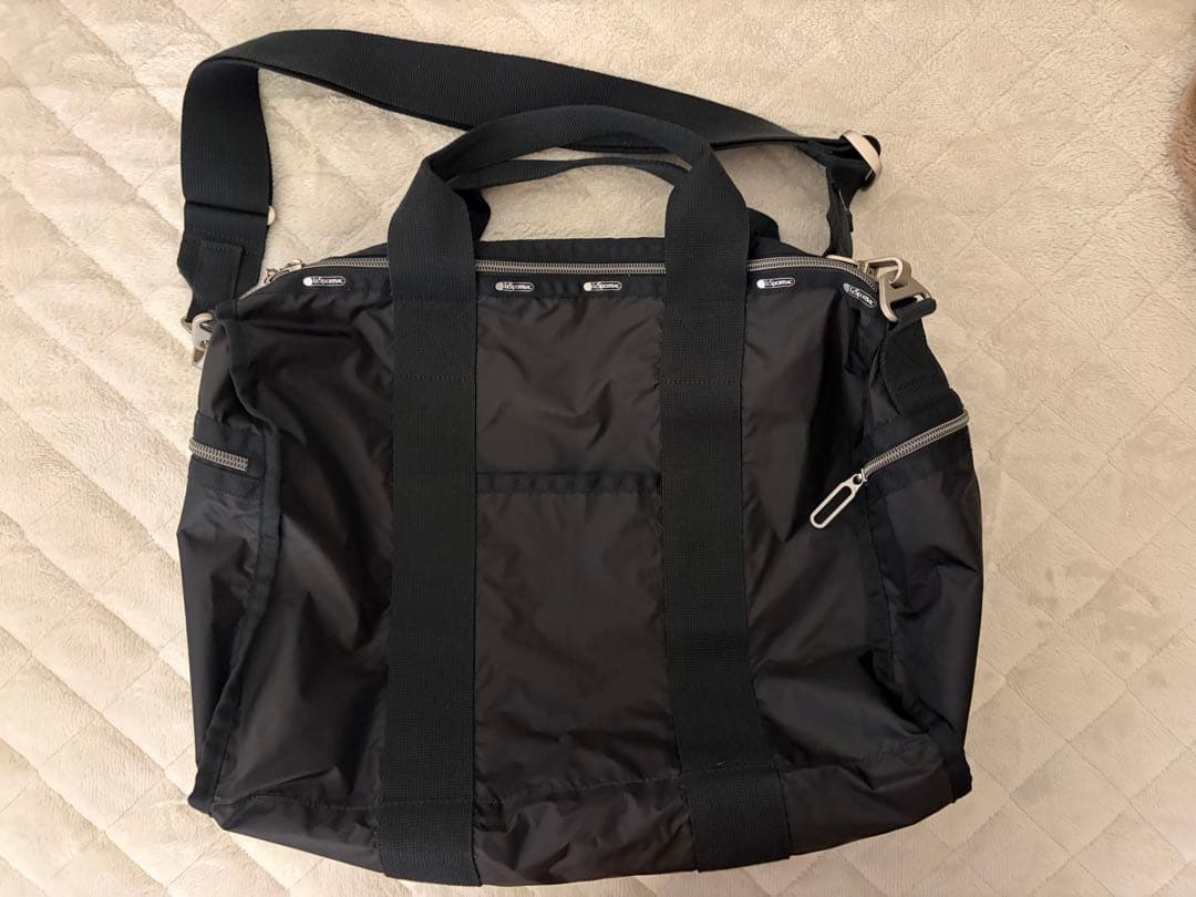 レスポートサック エッセンシャル ミディアムダッフル 黒