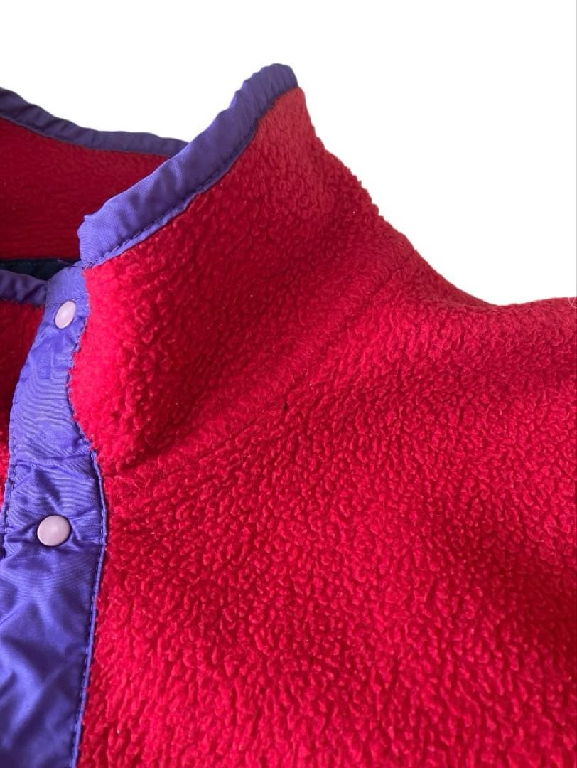 USA製 パタゴニア シンチラスナップt 前立て フリース　プルオーバー M