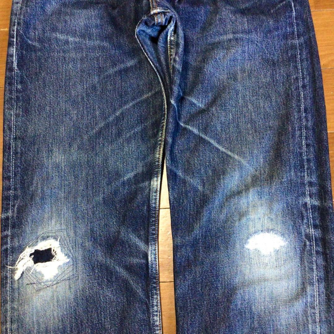97年USA製リーバイス501 W32 股下71cm グランジデニム