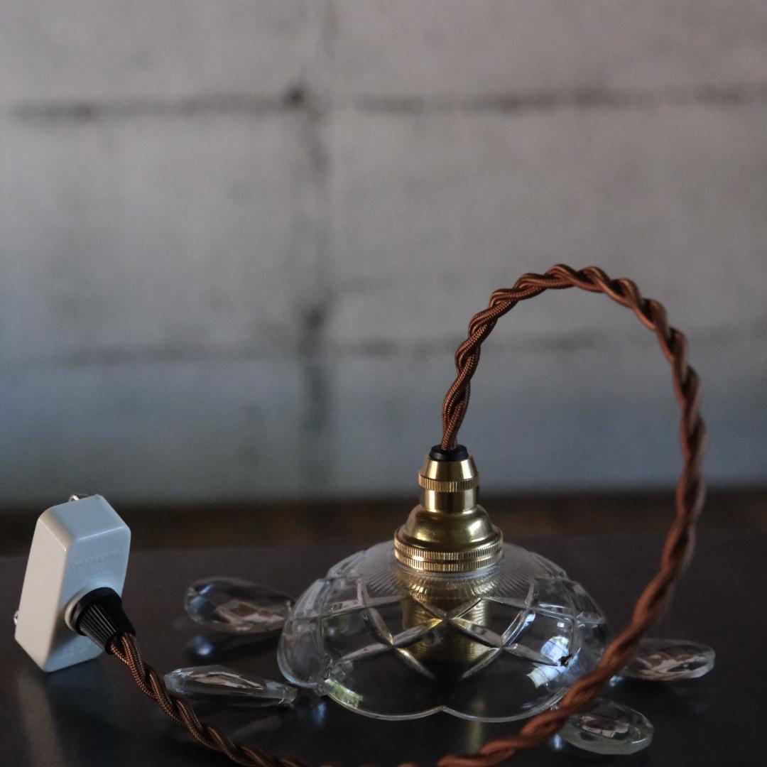 フランスアンティーク ミニシャンデリア　カフェ　アトリエ照明