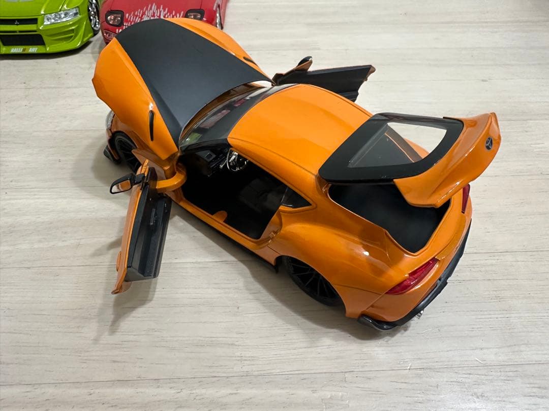 ワイスピ　ミニカー5台セット（開閉機能付き）