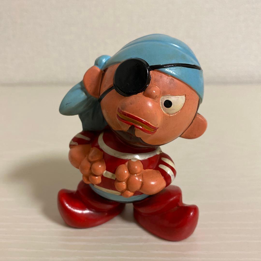 希少 当時物トラヒゲ 陶器製 ひょっこりひょうたん島 ひとみ座 昭和レトロ 置物