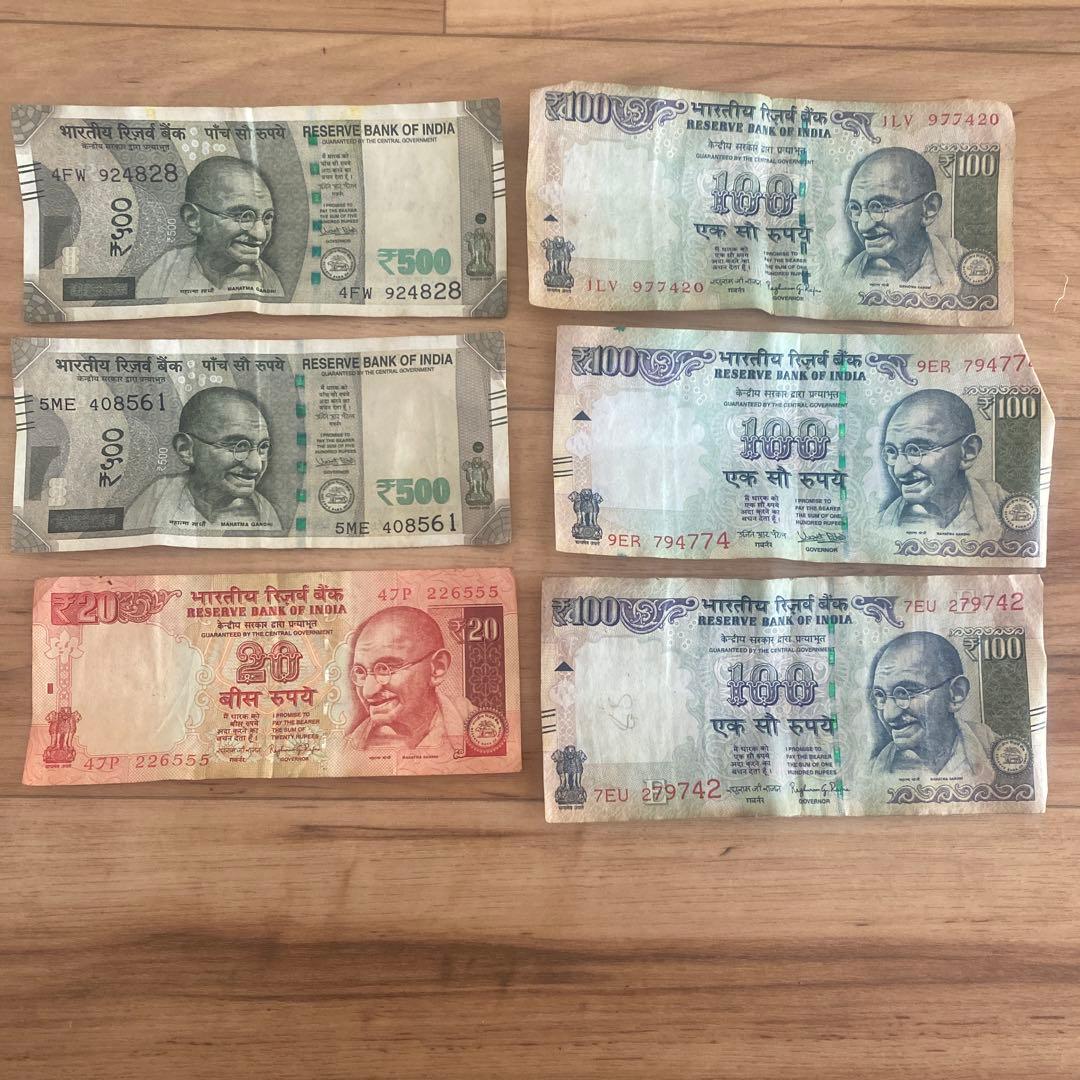 インド 紙幣セット マハトマ・ガンジー