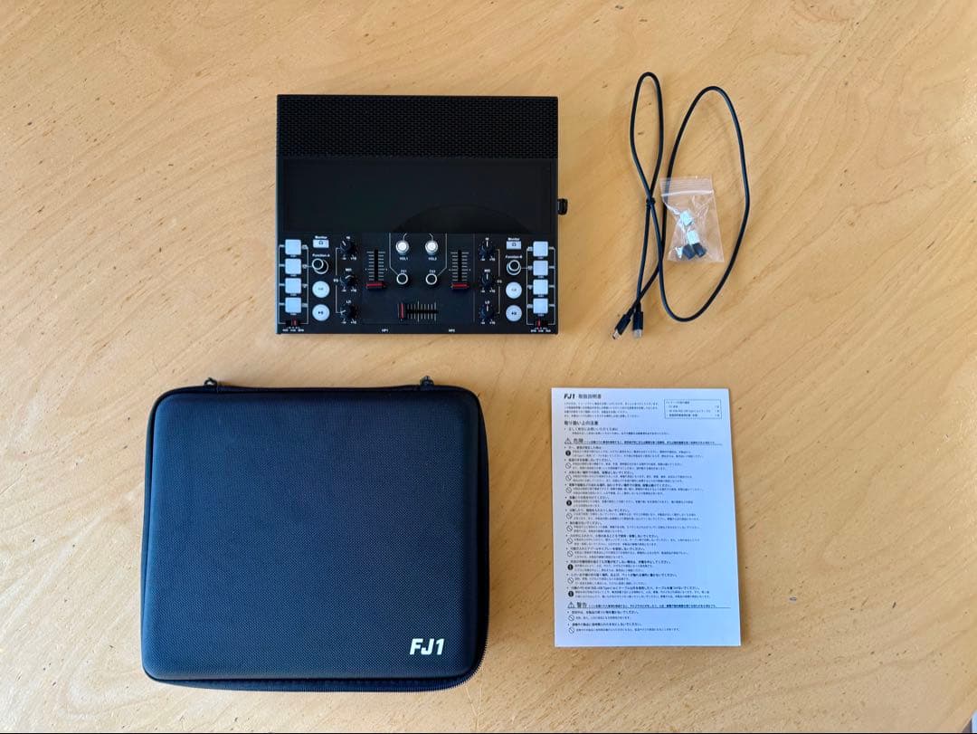 【ほぼ新品】FJ1 ポータブル DJ システム Musignal ブラック