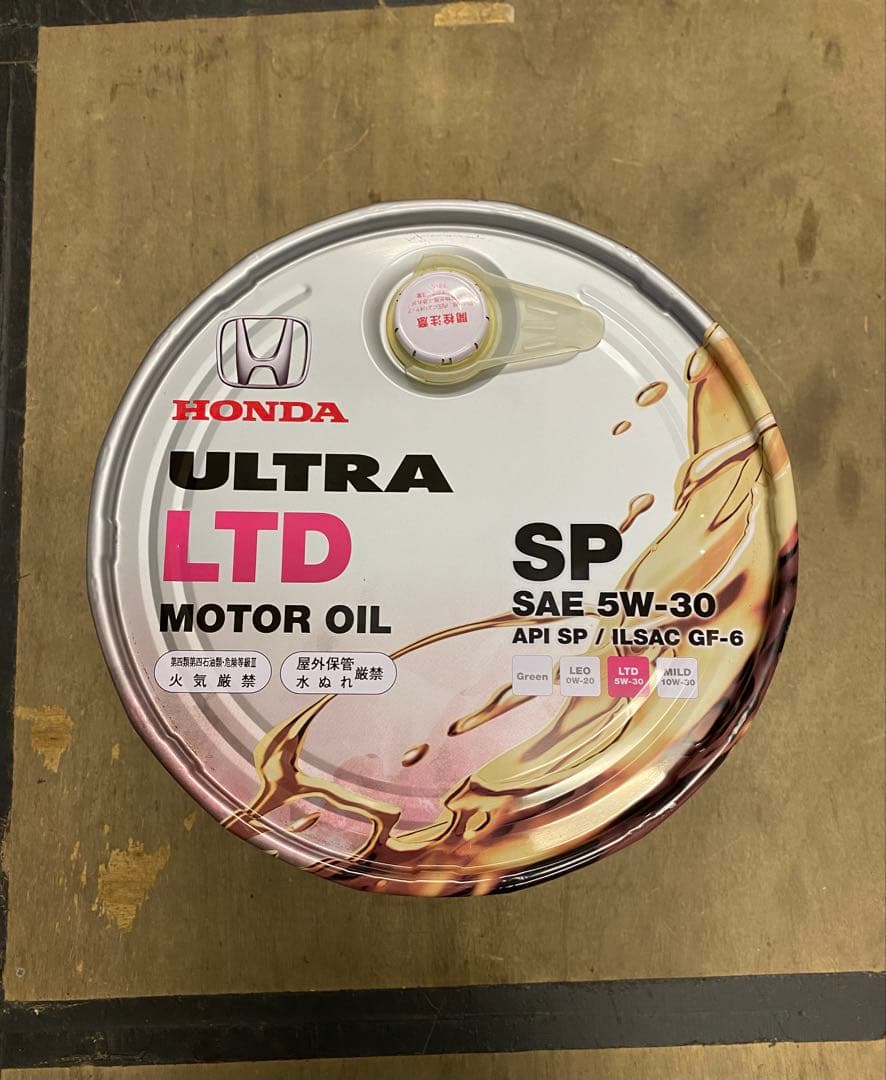 ホンダ　純正エンジンオイル　ULTRA LTD SP 5W-30 20L缶