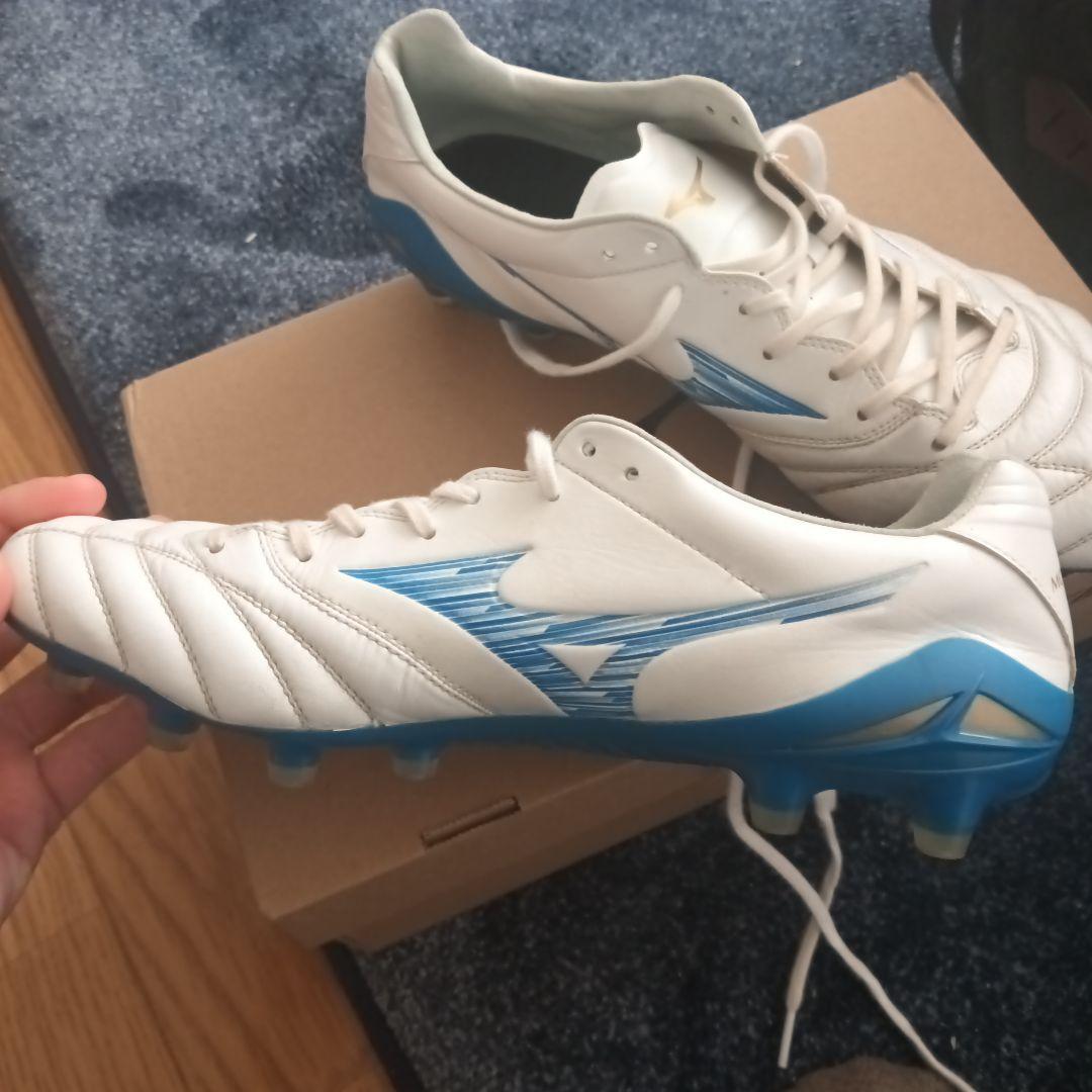 ミズノ サッカースパイク MZ モナ3EL I TEWI-BL ホワイト