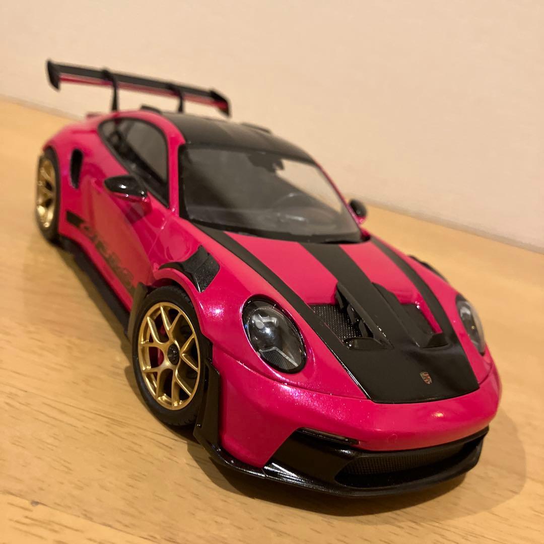 タミヤ　1/24ポルシェ911GT3 RS 塗装済み完成品