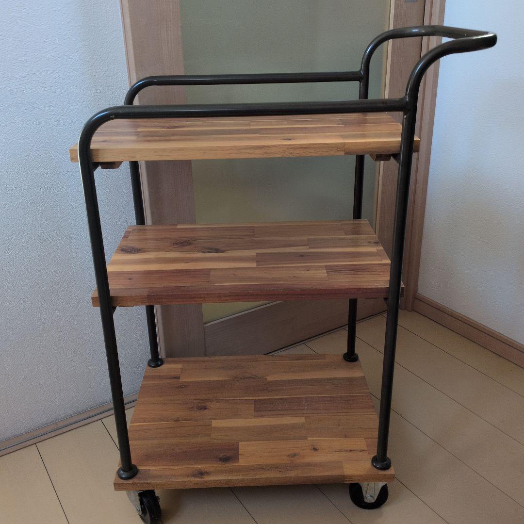 ウニコ　unico ラボラ　ワゴン　ラック　木製