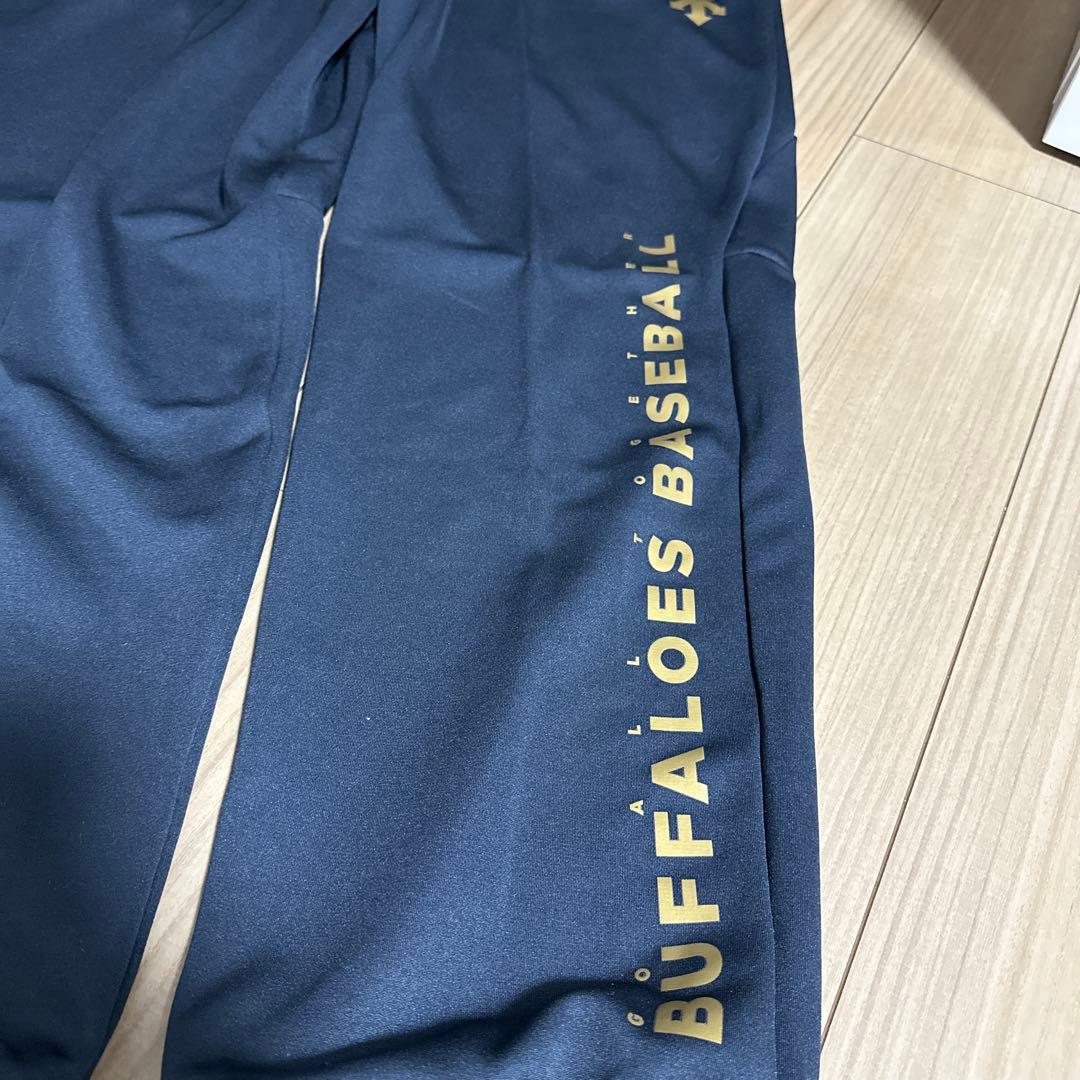 オリックスバファローズオーセンティックトレーニングパンツ　ネイビー　サイズO