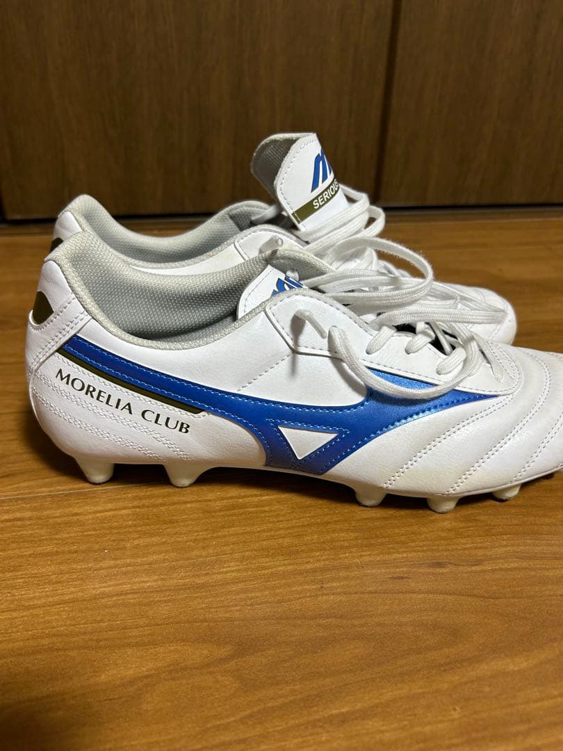 【中古】モレリアⅡクラブ　ホワイト×ブルー　27cm 海外版