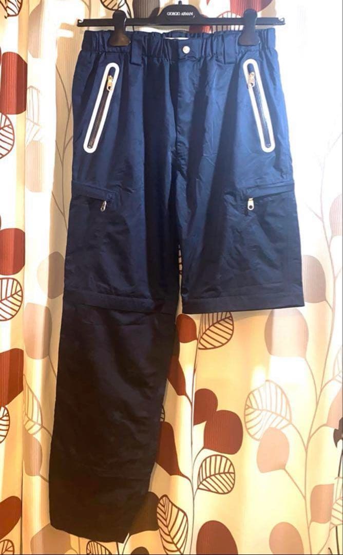 MARK & LONA ナイロンセットアップ　撥水　2way ネイビー