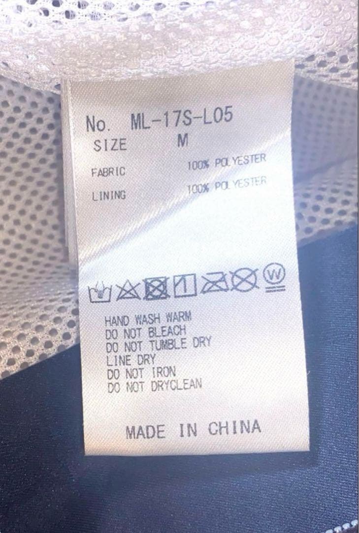 MARK & LONA ナイロンセットアップ　撥水　2way ネイビー