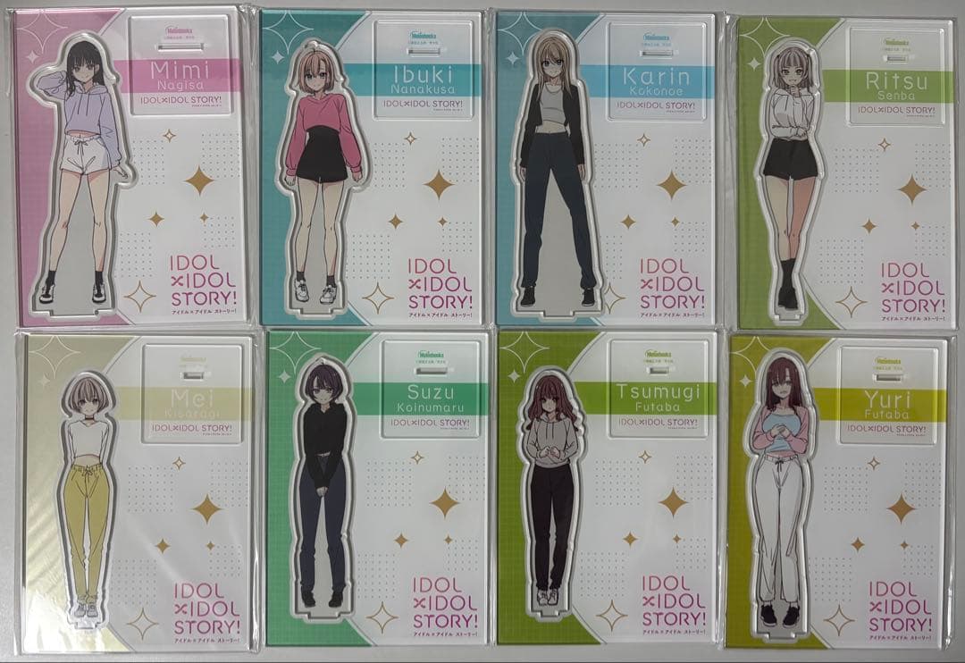 IDOL × IDOL STORY!　メロンブックス有償特典1～7巻　アクスタ