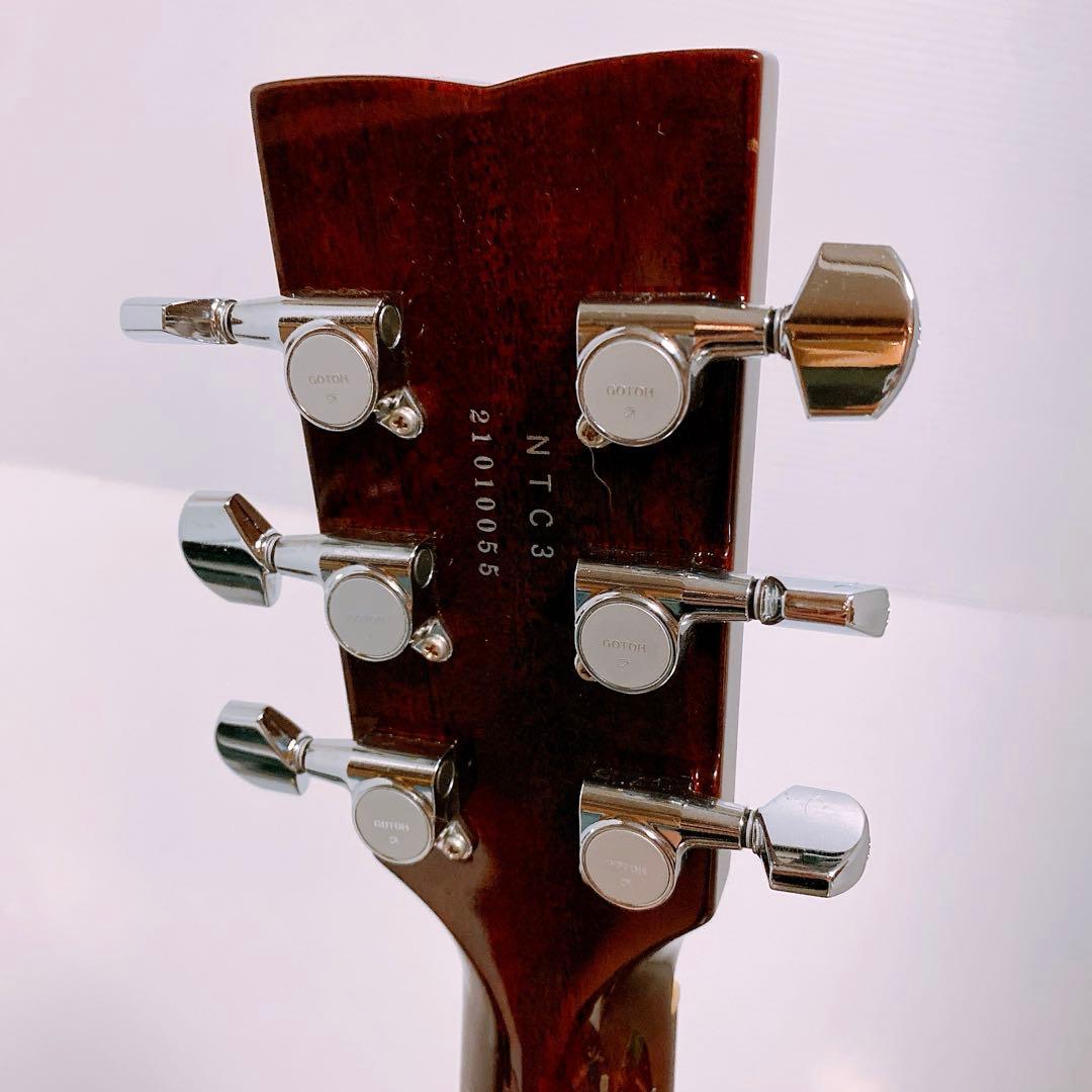 [美品] HISTORY NT-C3 NAT エレアコギター ハードケース付属