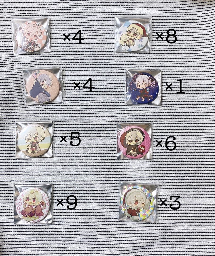 まふまふ 缶バッチ