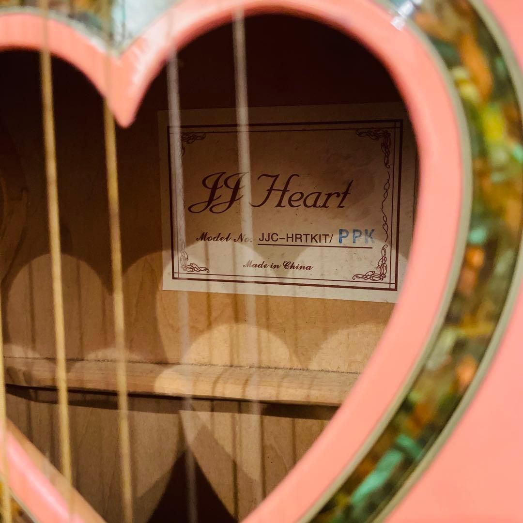 【希少】JJ Heart アコースティックギター JJC-HRTKIT ピンク