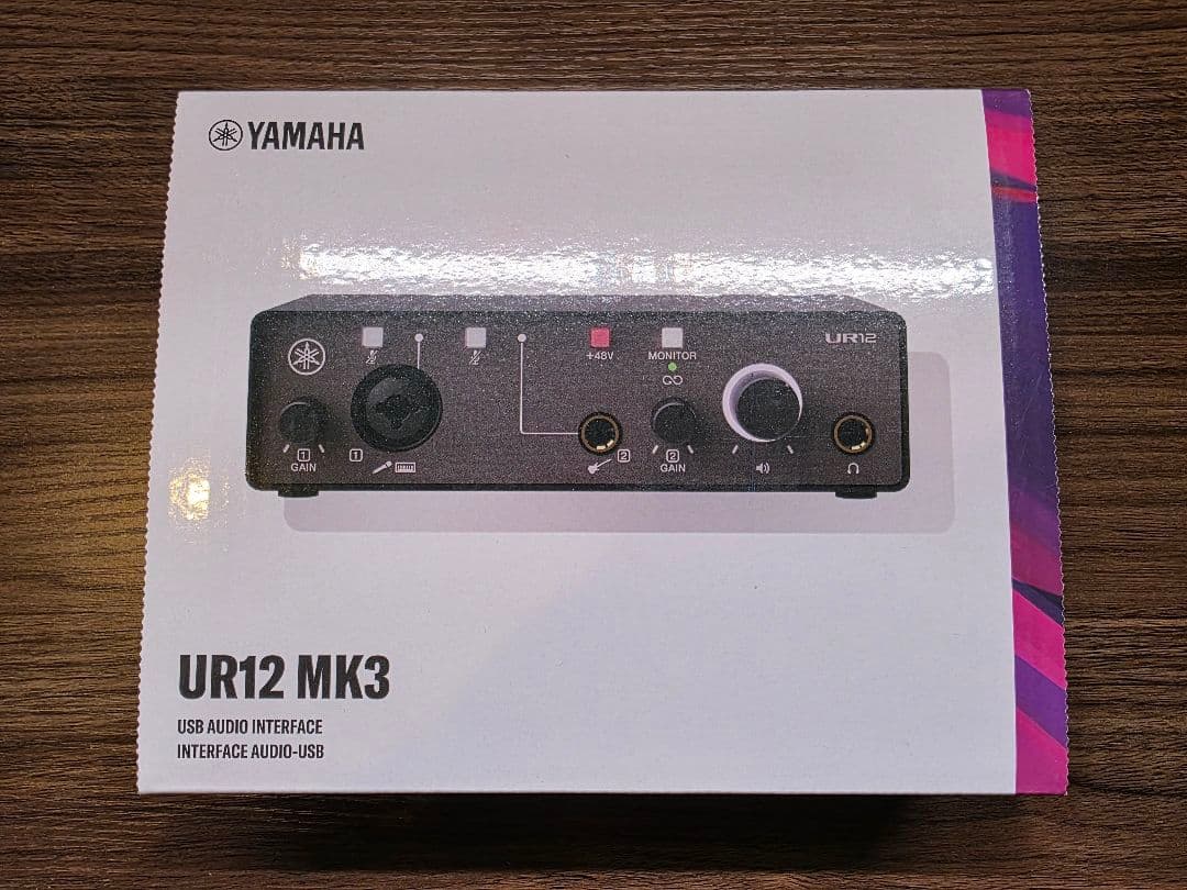 YAMAHA オーディオインターフェース UR12 MK3