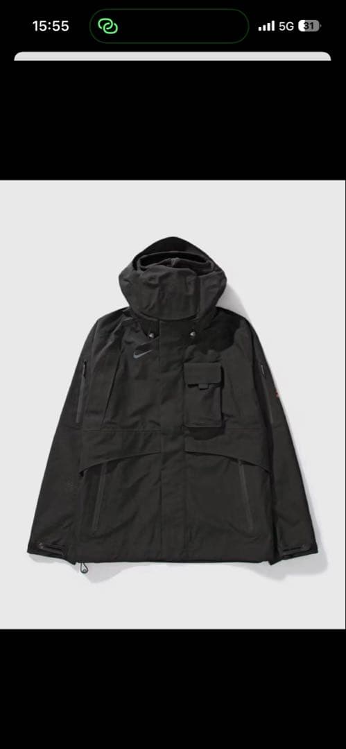 Nike x Travis Scott Tech Jacket ゴアテックス