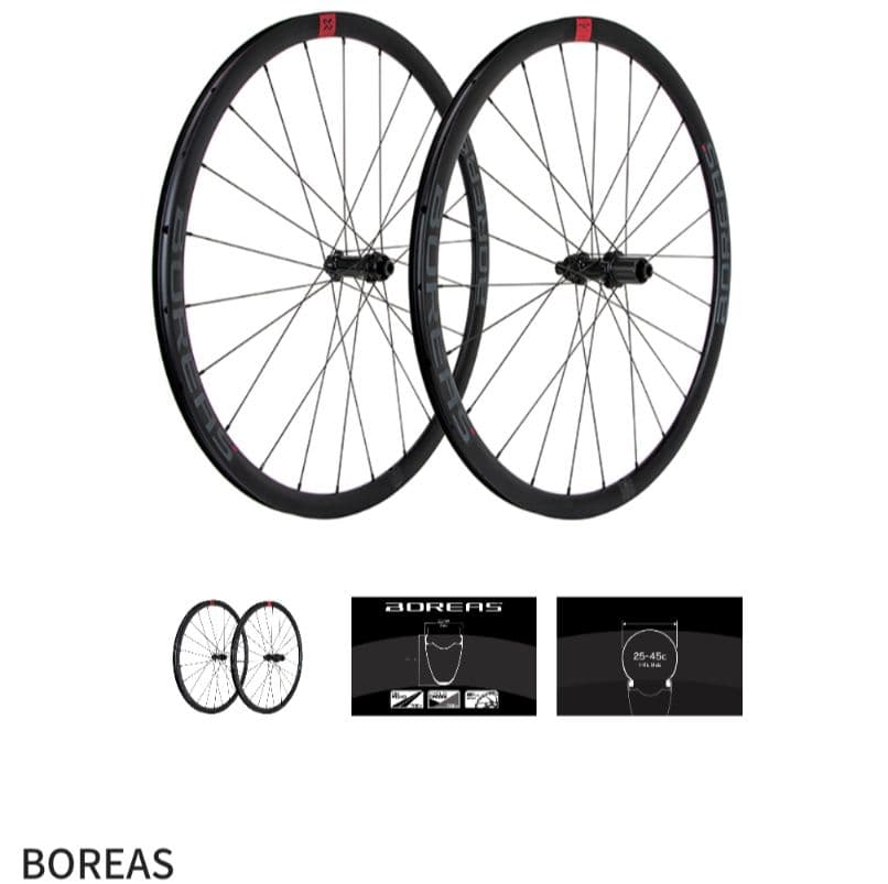 P&P Components BOREAS ホイールセット未使用