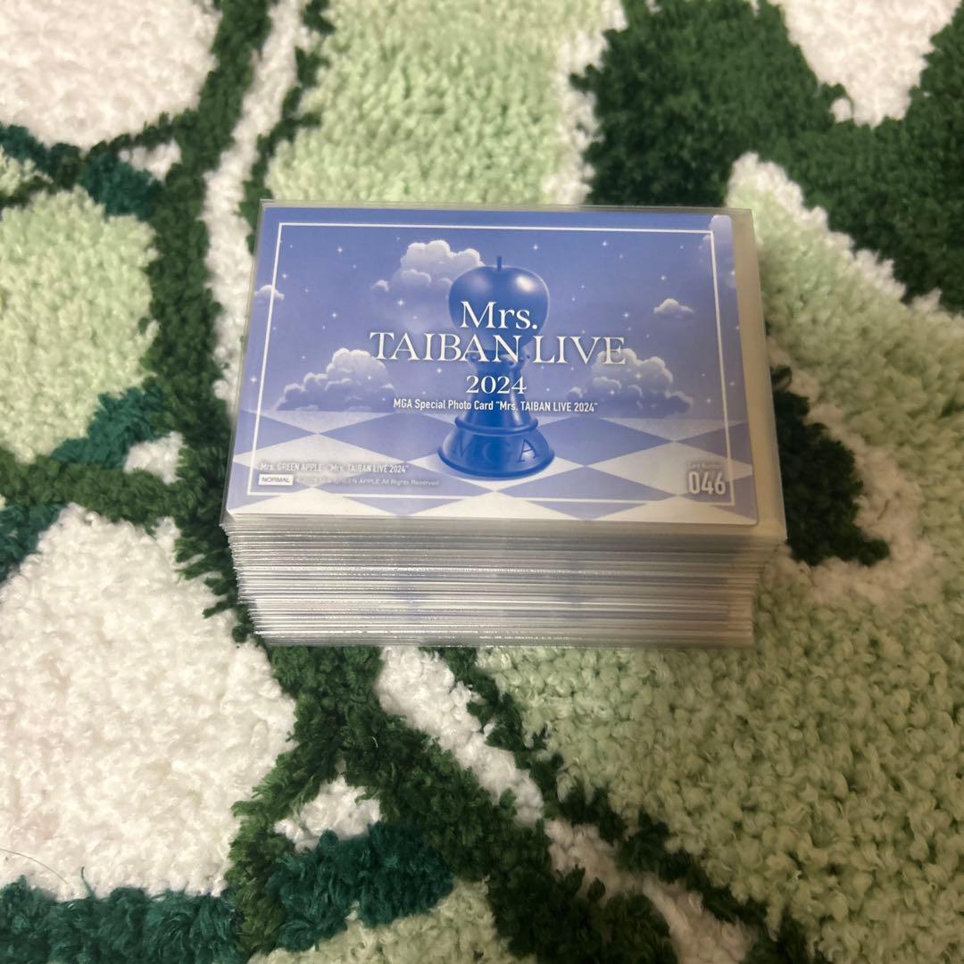 A*a様 Mrs.GREENAPPLE 対バン フォトカード ノーマルコンプリー