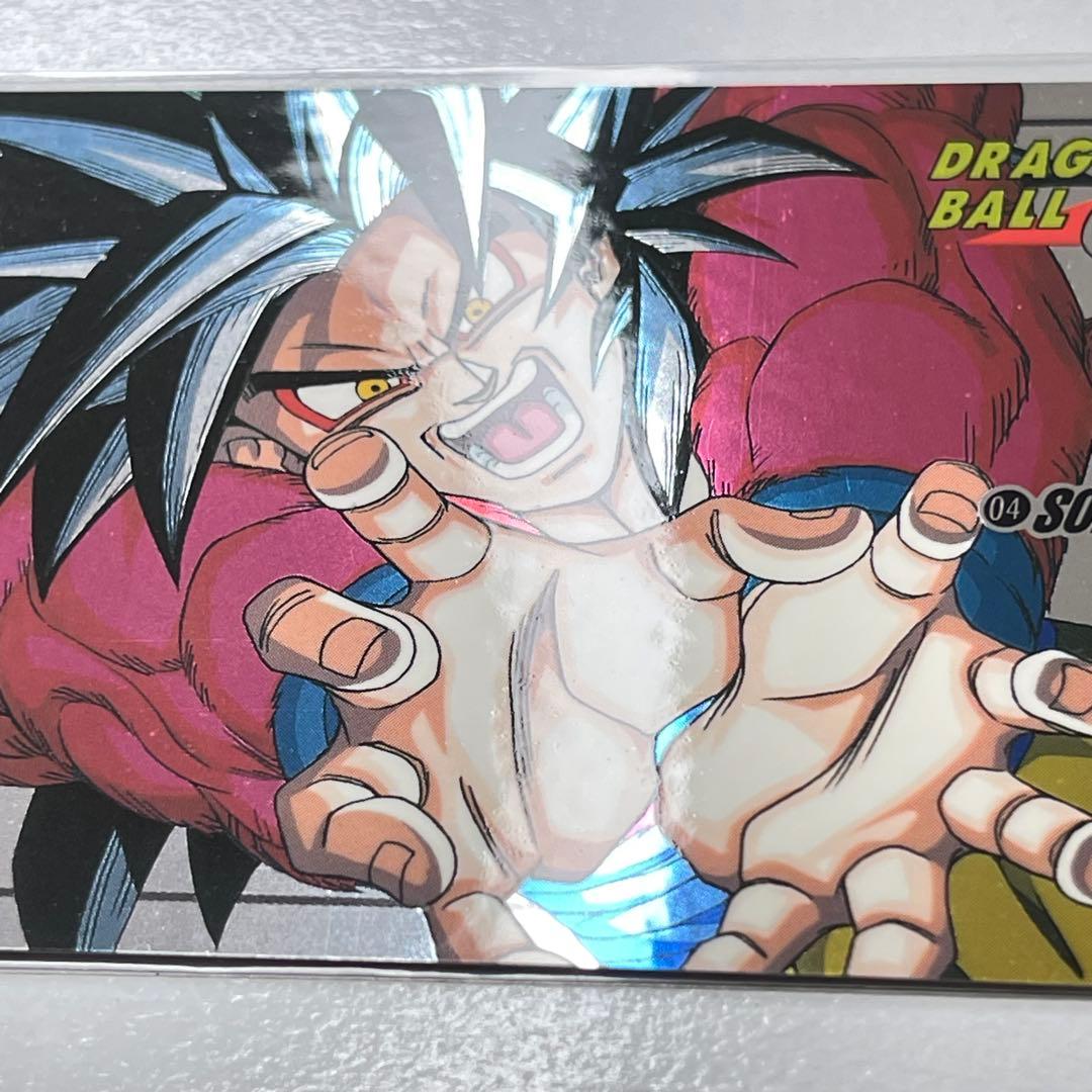 希少　未剥がし　ドラゴンボールGT 孫悟空カード 1991年製　バンダイ　04