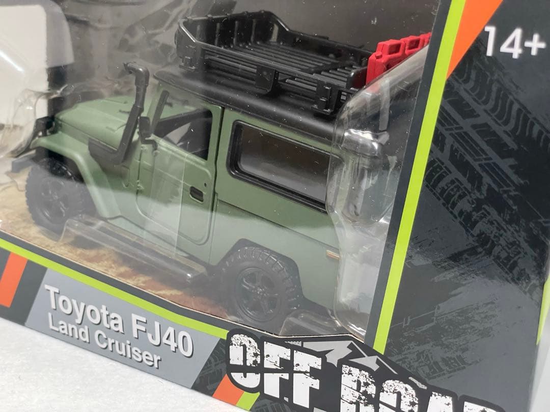 トヨタ FJ40 ランドクルーザー オフロード 1/24 モーターマックス