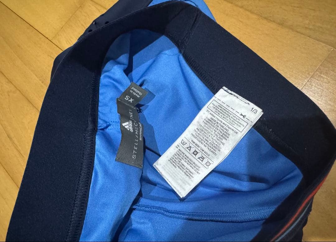 アディダス・ステラ・ネイビー×ブルースコート・XS