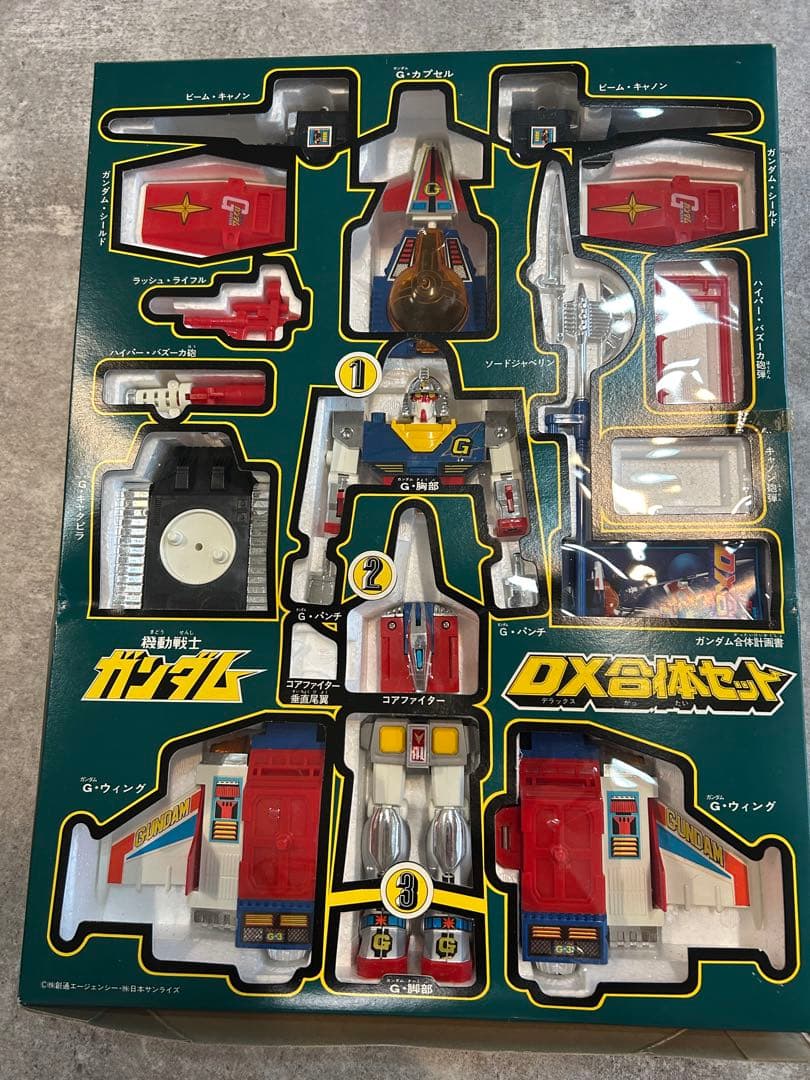 DX合体セット ガンダム