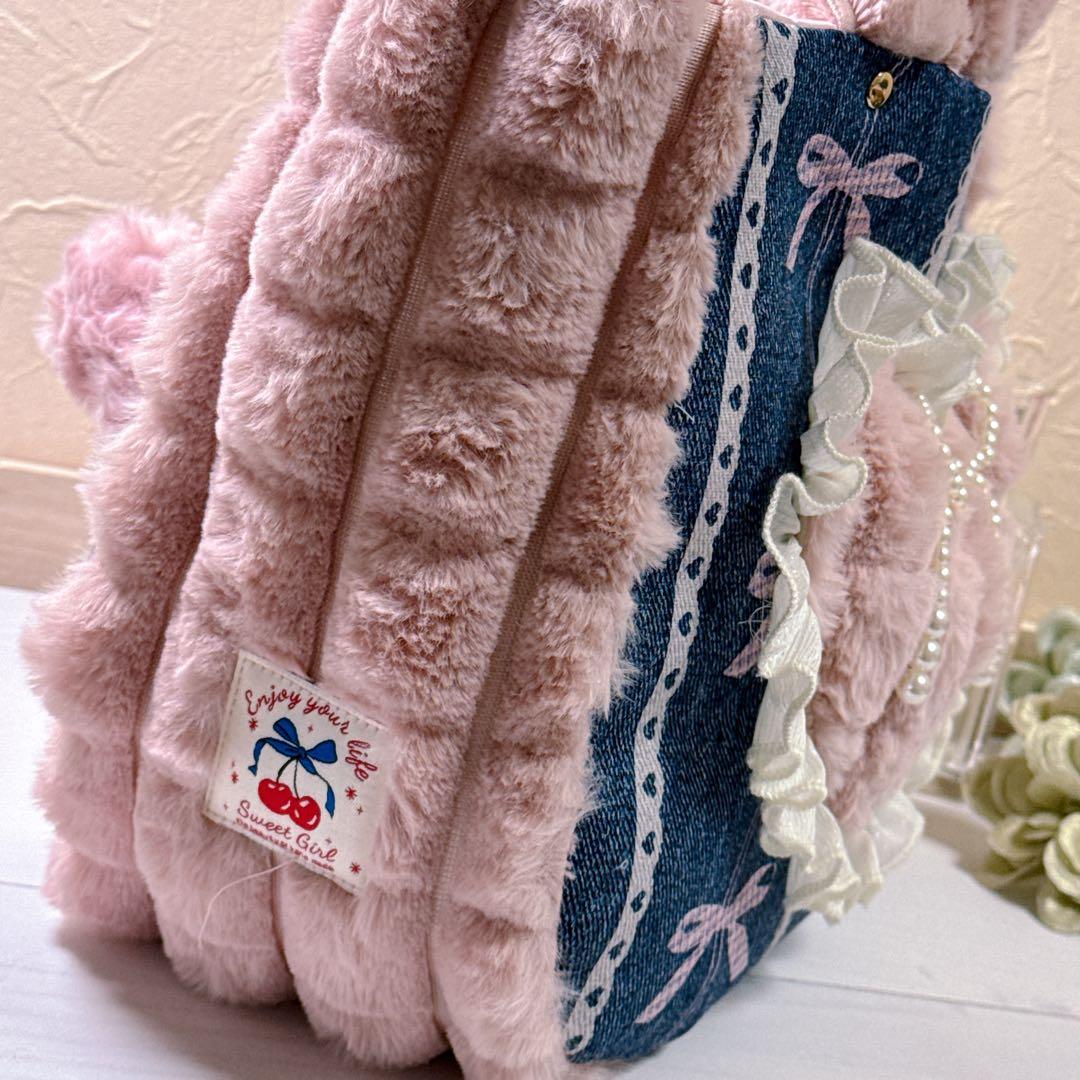 あ*き様 コヤンイサムチョン♡bigルミちゃんのうさ着ぐるみポップコーンボアトー