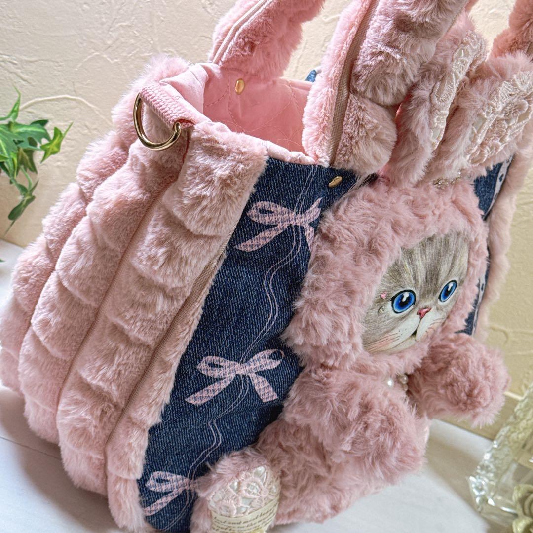 あ*き様 コヤンイサムチョン♡bigルミちゃんのうさ着ぐるみポップコーンボアトー