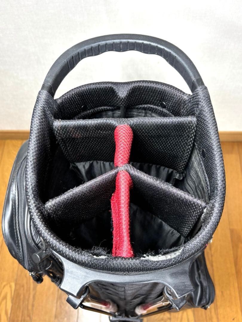 【OAKLEY RED CODE】キャディバッグ フード付き　オークリー　ゴルフ